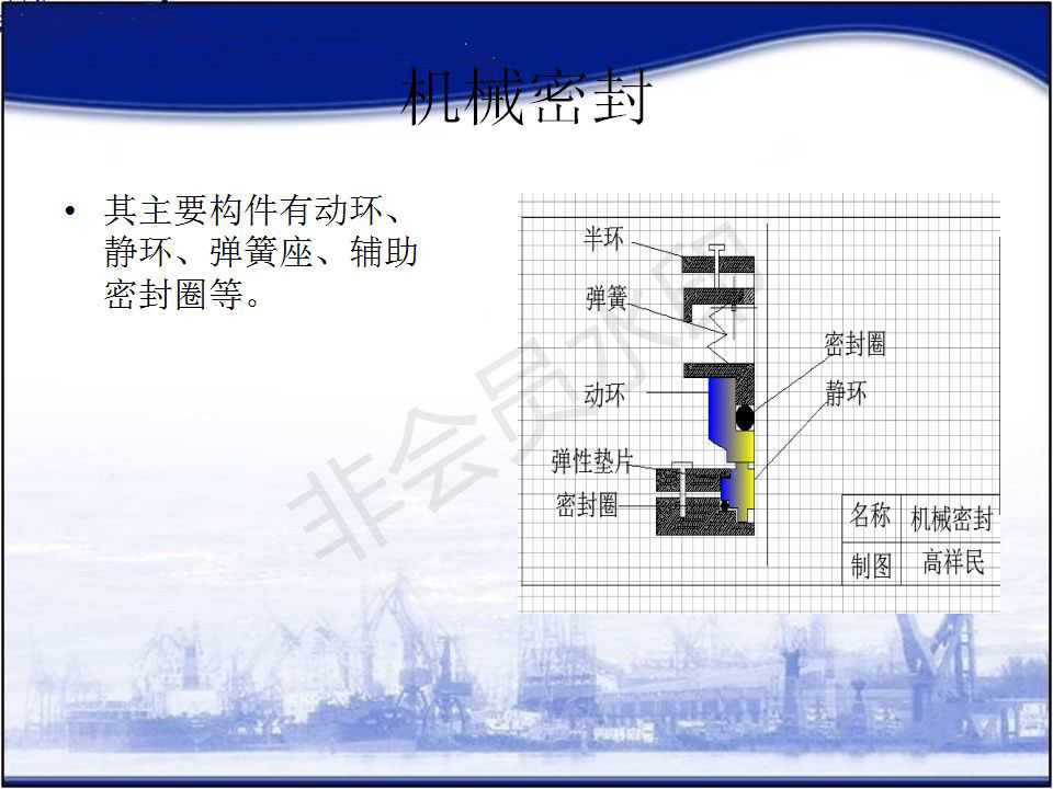 反應(yīng)釜機械密封